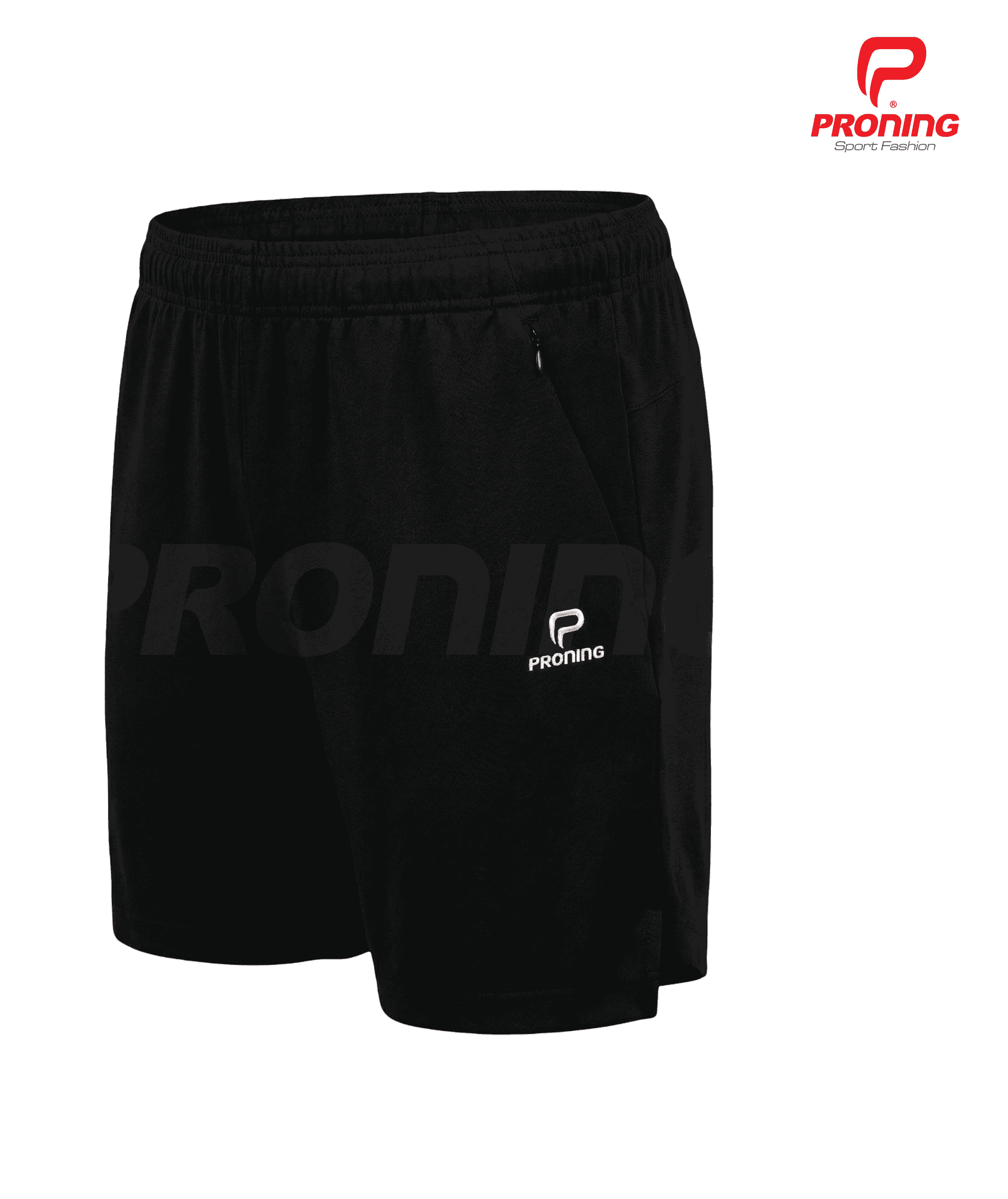 Quần thể thao nam MSC-993-08-01 Đen phối trắng